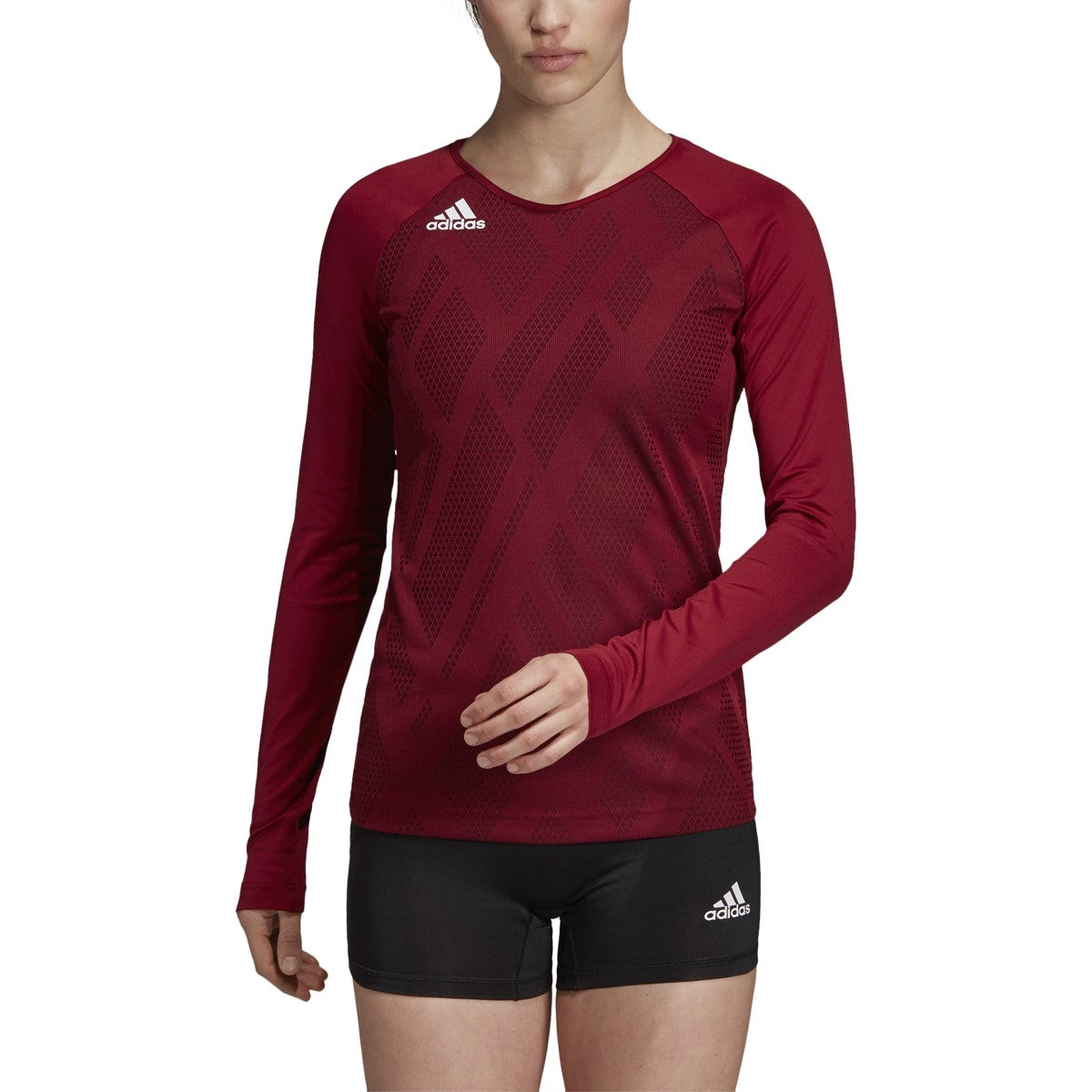 adidas Quickset Long Sleeve Jersey - Women's Volleyball