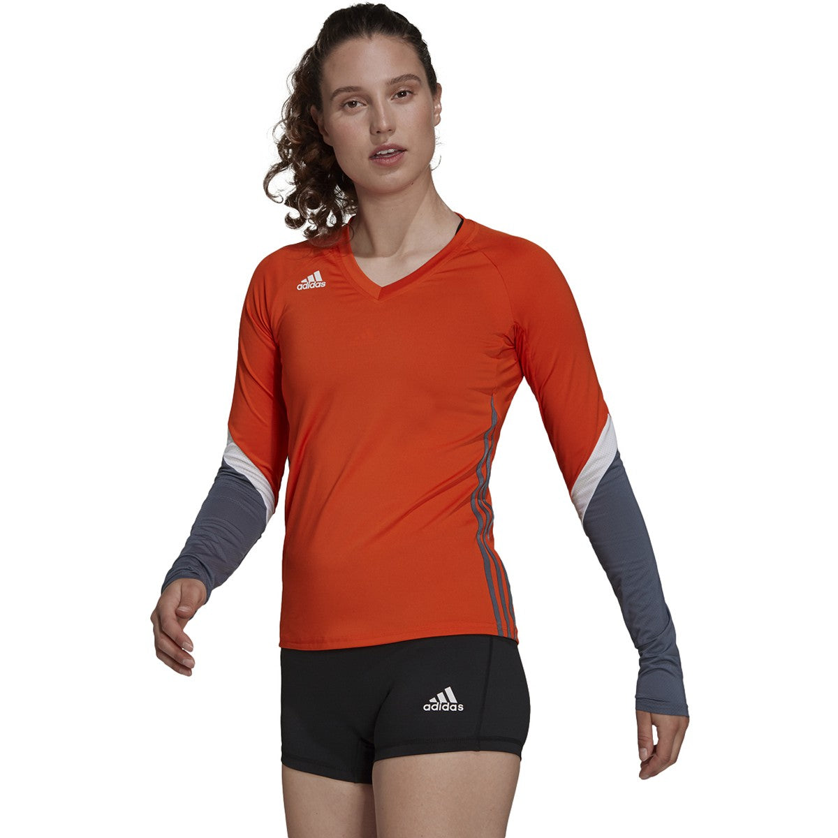 adidas Quickset Longsleeve Multicolored Jersey - Womens Volleyball