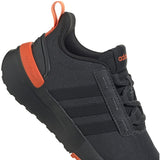adidas Racer TR21 Kids Running Shoes in Black and Orange