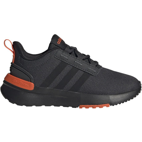 adidas Racer TR21 Kids Running Shoes in Black and Orange