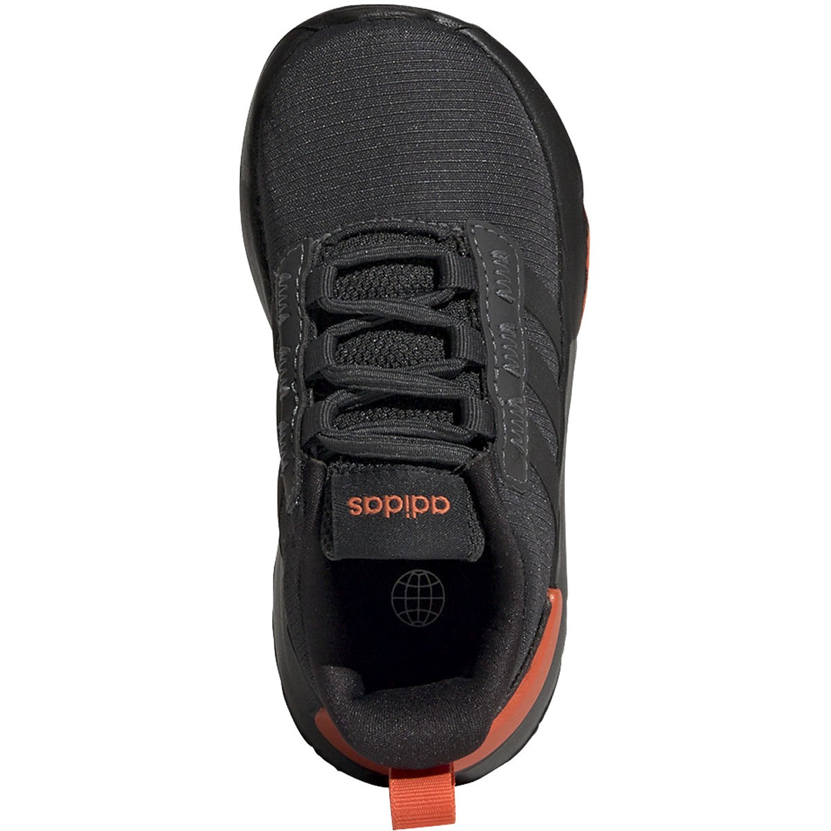 adidas Racer TR21 Toddler Sneakers in Black and Orange