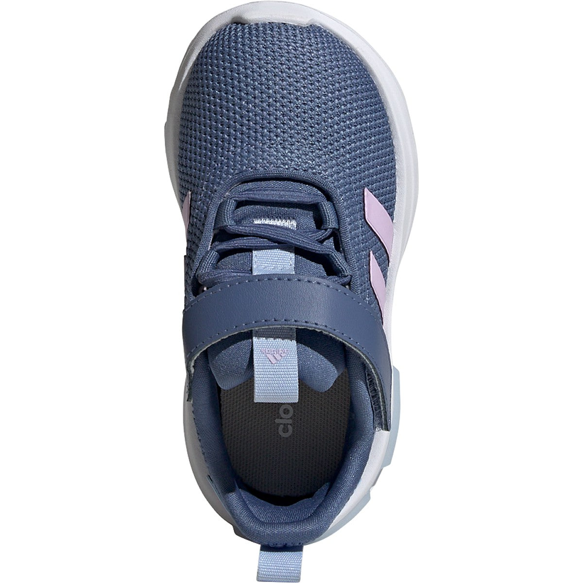 adidas Racer TR23 Elastic Lace Toddler Shoes with Top Strap