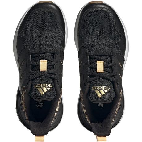 adidas Rapidasport Kids Running Shoes with Leopard Print