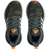 adidas Rapidasport Kids Running Shoes with Leopard Print