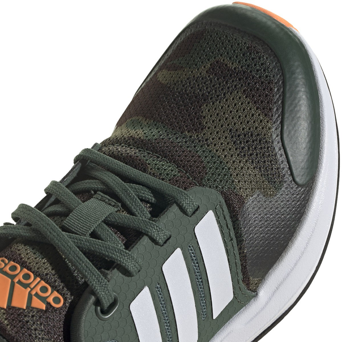 adidas Rapidasport Kids Running Shoes with Leopard Print