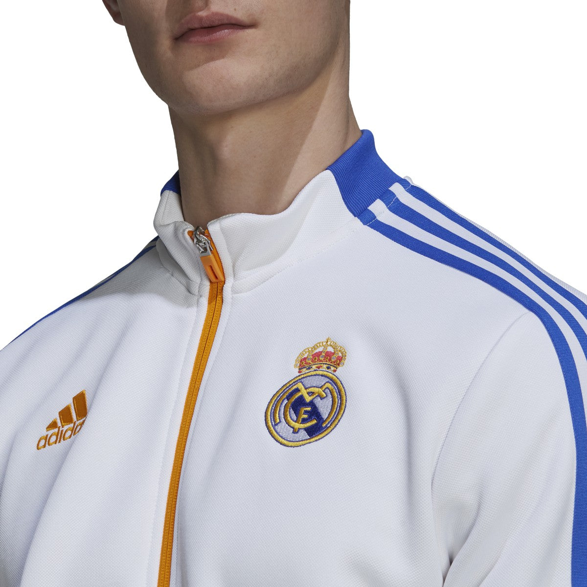 adidas Real Madrid 21-22 Anthem Jacket - Mens Soccer