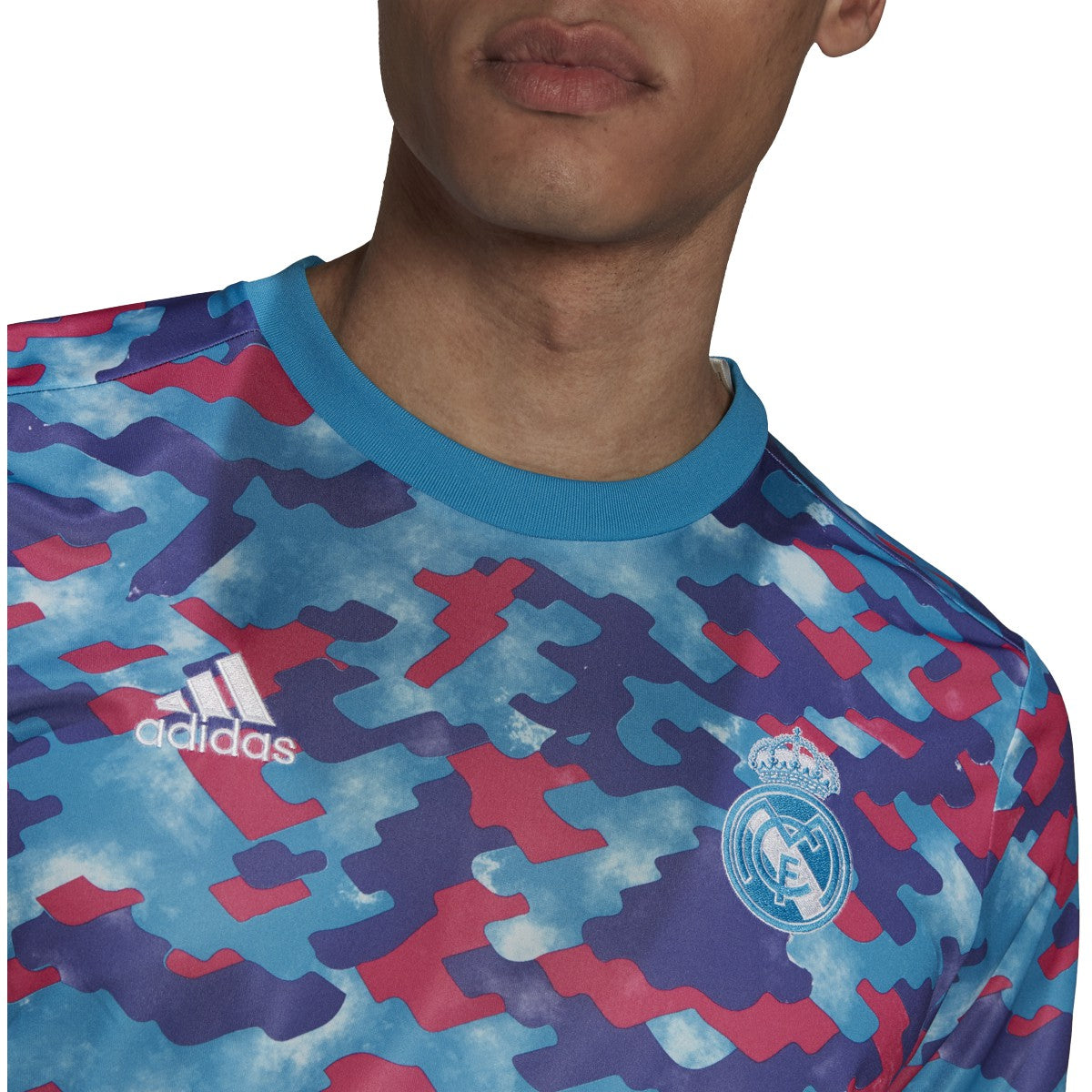 adidas Real Madrid 21-22 Pre-Match Jersey - Mens Soccer