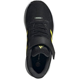 adidas Runfalcon 2.0 Kids Running Shoes in Black and Yellow