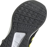 adidas Runfalcon 2.0 Kids Running Shoes in Black and Yellow