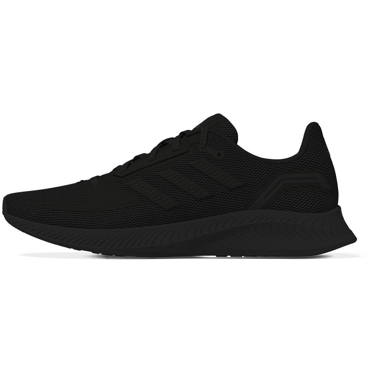 adidas RunFalcon 2.0 Womens Wide Running Shoes in Black