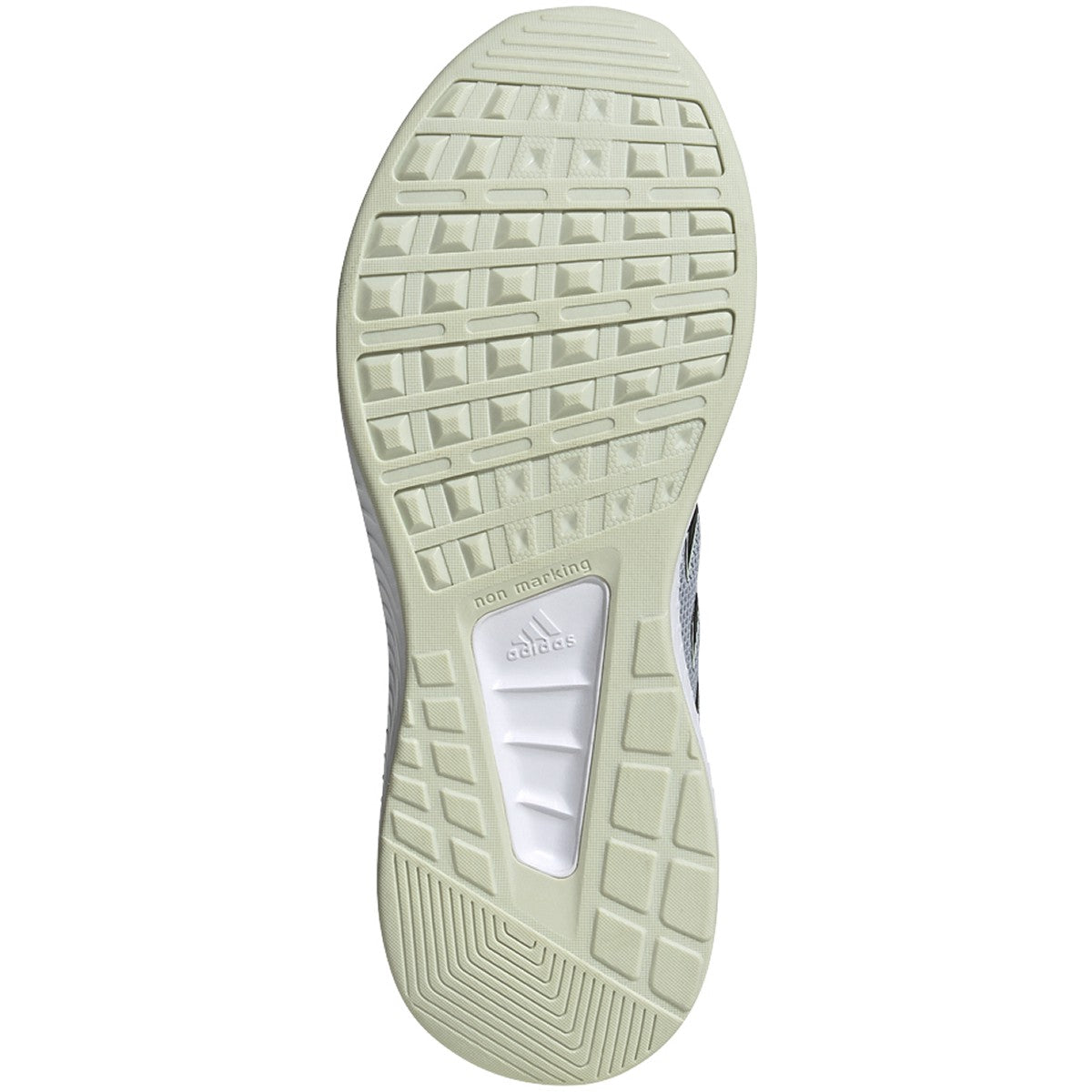 adidas RunFalcon 2.0 Womens Wide Running Sneakers in Silver