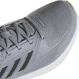 adidas RunFalcon 2.0 Womens Wide Running Sneakers in Silver