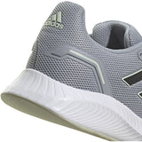 adidas RunFalcon 2.0 Womens Wide Running Sneakers in Silver