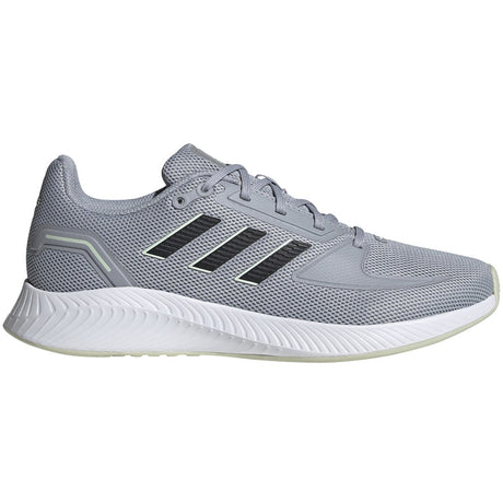 adidas RunFalcon 2.0 Womens Wide Running Sneakers in Silver