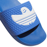 adidas Shmoofoil Mens Slides in Blue