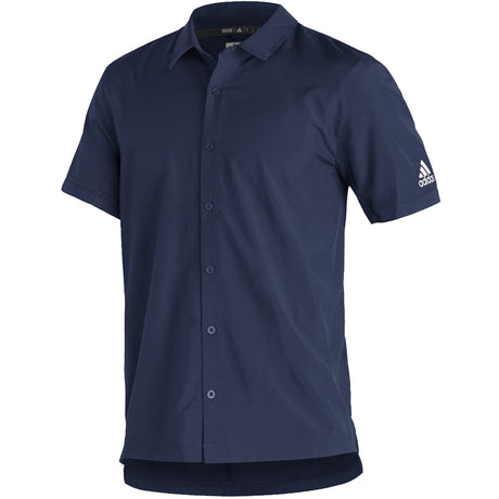 adidas Sideline 21 Mens Full Button Polo