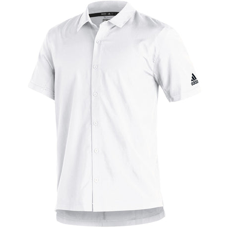adidas Sideline 21 Mens Full Button Polo
