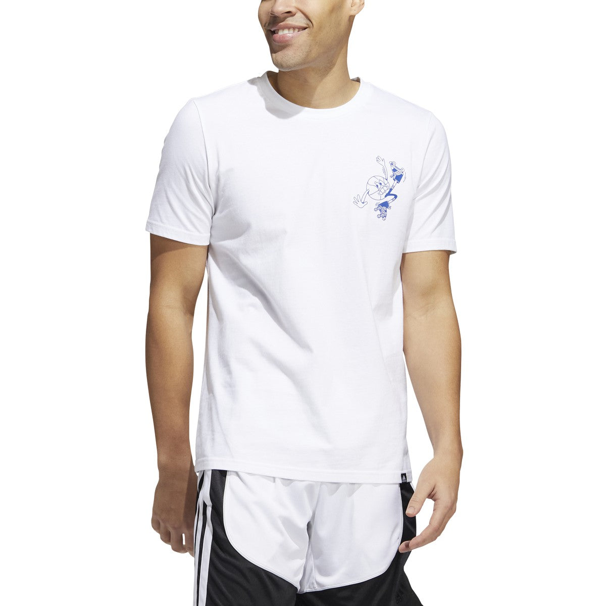 adidas Skates Mens Basketball T-Shirt