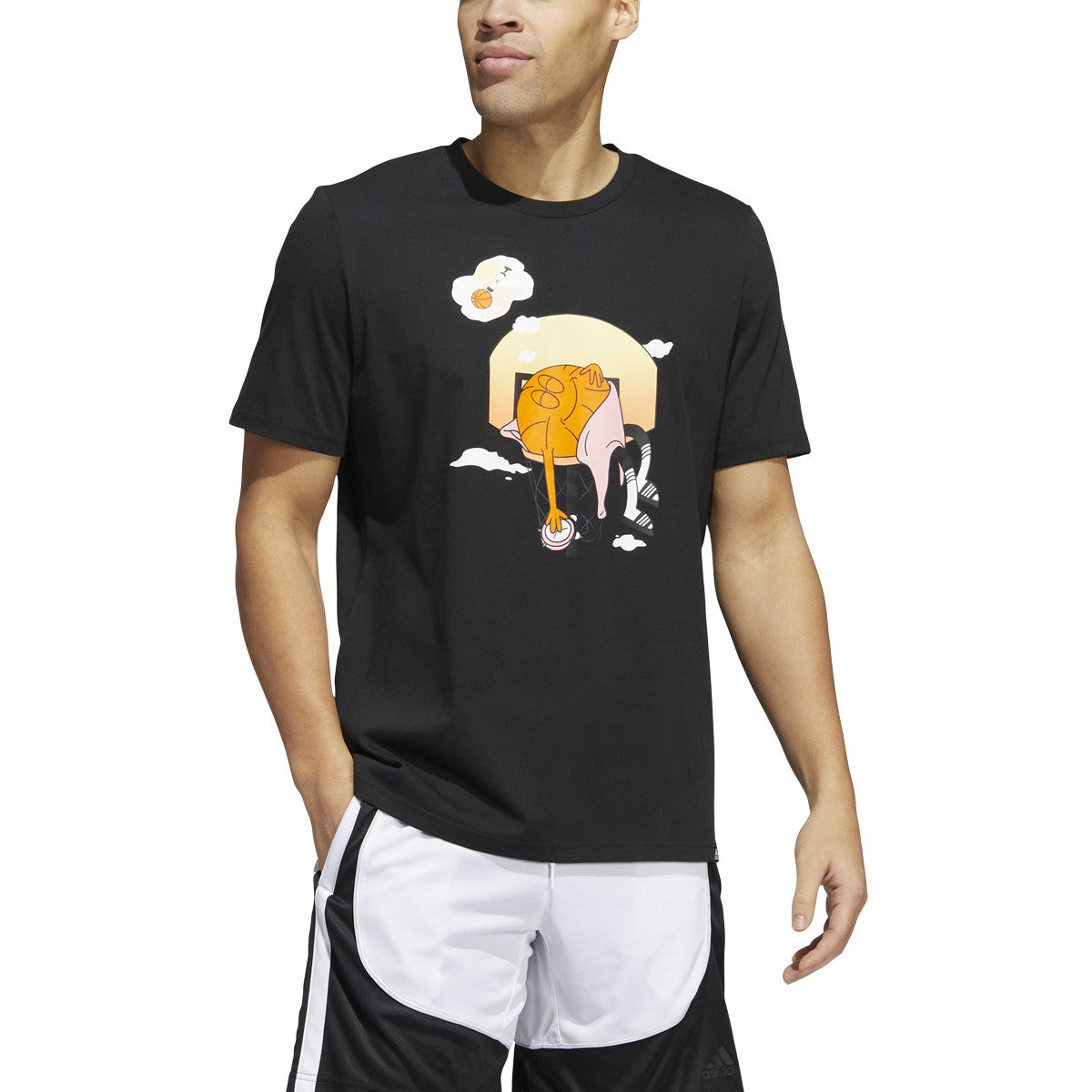 adidas Slept On Mens Basketball T-Shirt