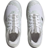 adidas Solematch Control Womens Tennis Shoes in White and Silver