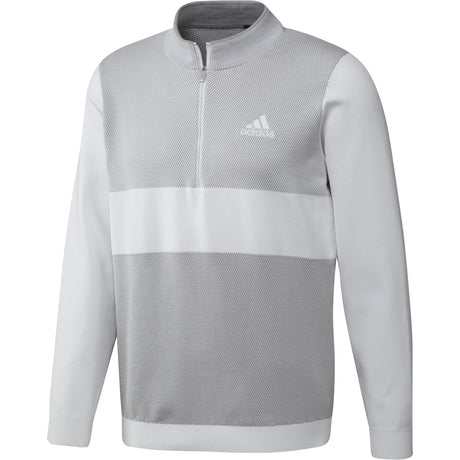adidas Sport Quarter Zip Sweater - Mens Golf