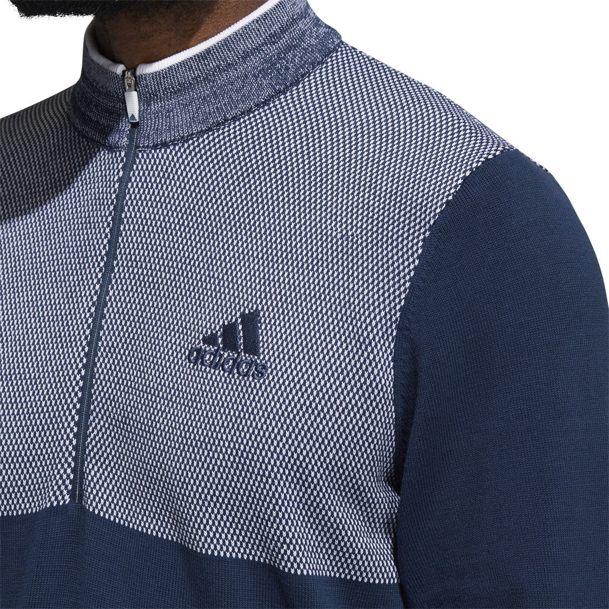 adidas Sport Quarter Zip Sweater - Mens Golf