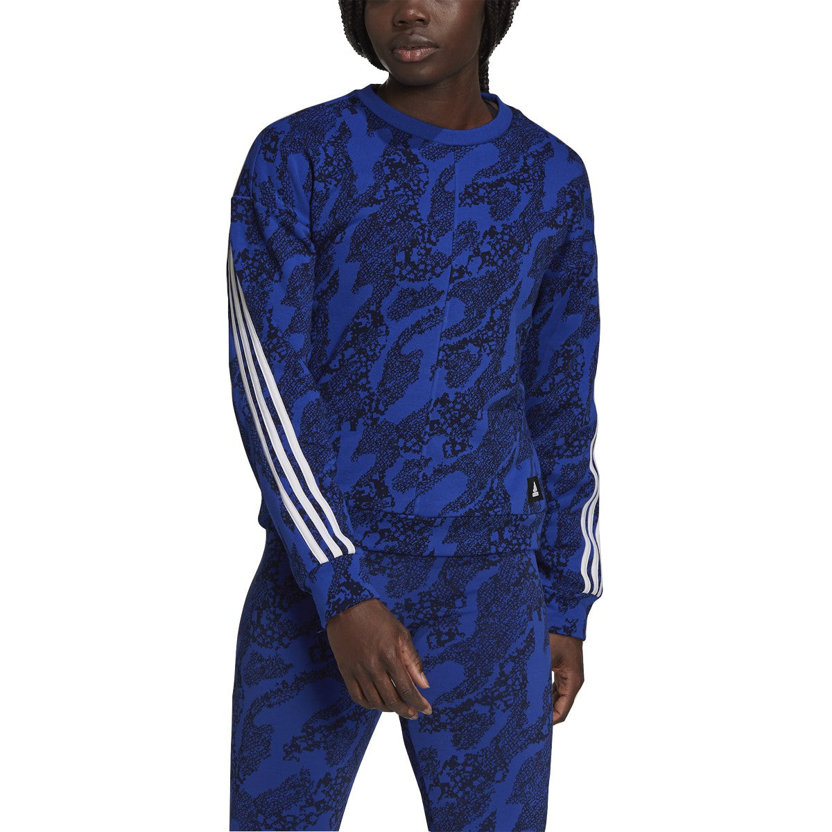 adidas Sportswear Future Icons Animal Print Womens Sweat Shirt