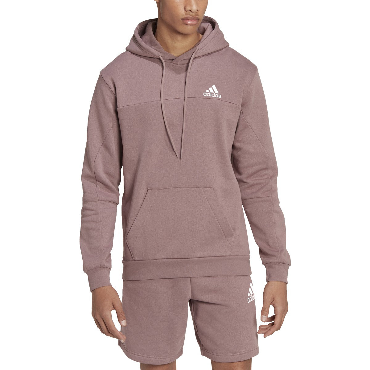 adidas Stadium Fleece Recycled Badge Of Sport Mens Hoodie