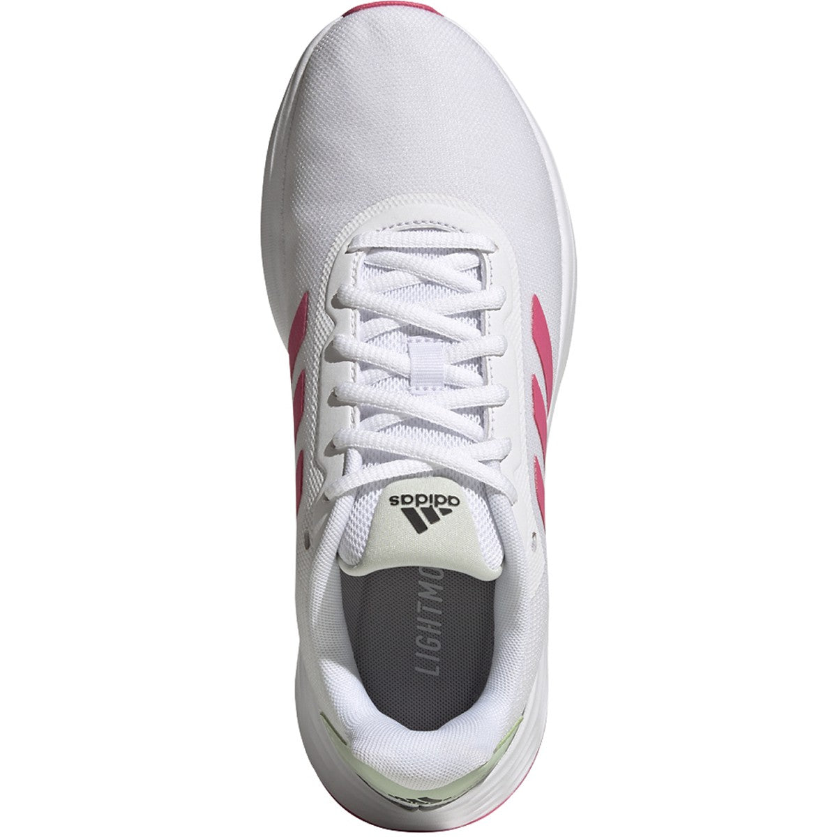 adidas Start Your Run Womens Running Shoes in White and Pink