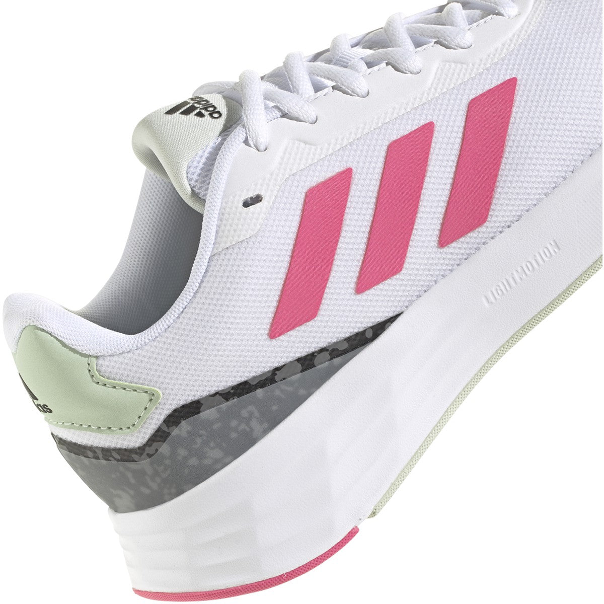 adidas Start Your Run Womens Running Shoes in White and Pink