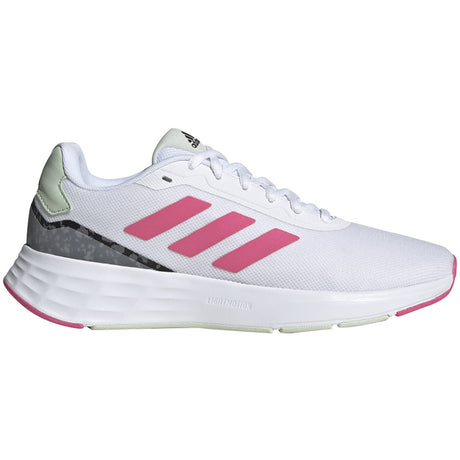 adidas Start Your Run Womens Running Shoes in White and Pink