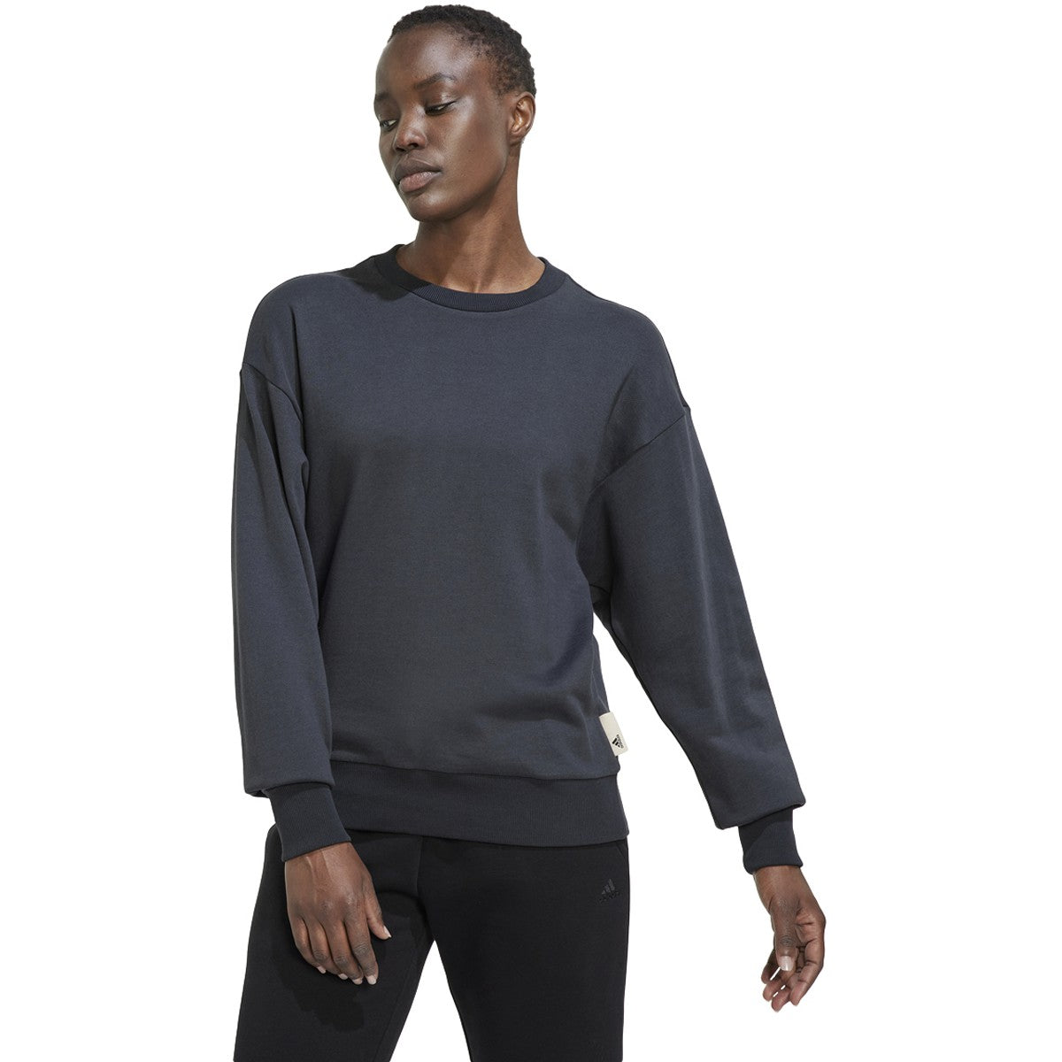 adidas Studio Lounge Womens Organic Cotton Sweatshirt