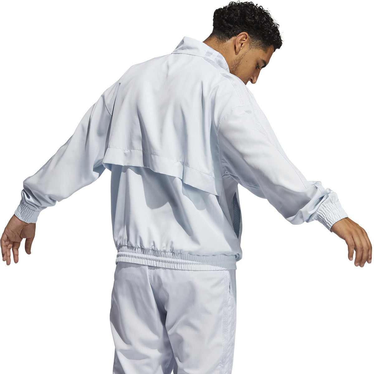 adidas Summer Legend Quarter Zip Windbreaker - Mens Basketball