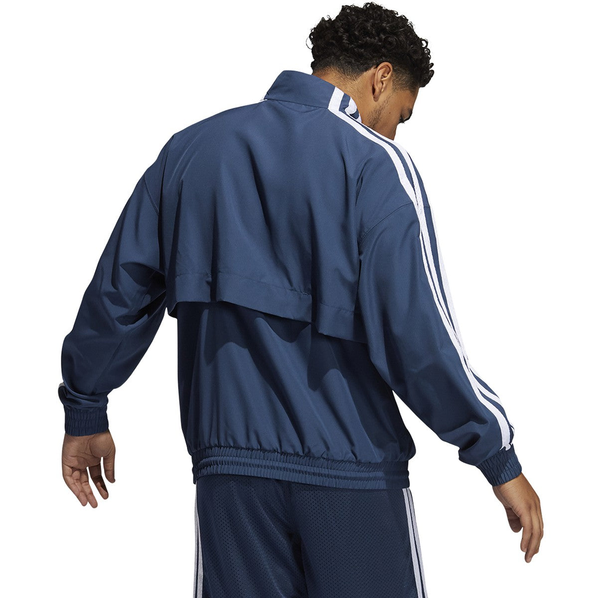 adidas Summer Legend Quarter Zip Windbreaker - Mens Basketball