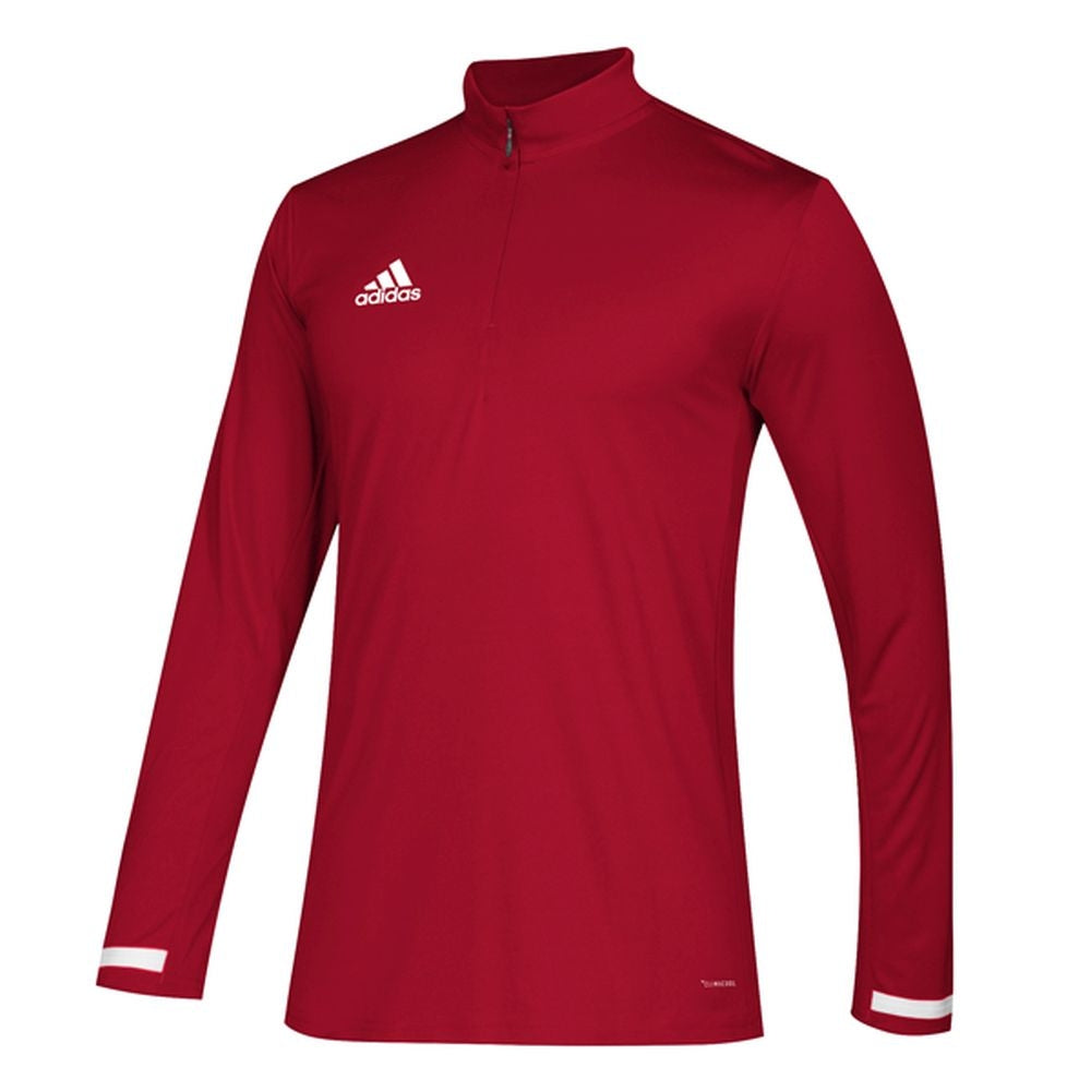 adidas Team 19 Long Sleeve Quarter-Zip Top - Men's Multi-Sport