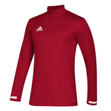 adidas Team 19 Long Sleeve Quarter-Zip Top - Men's Multi-Sport