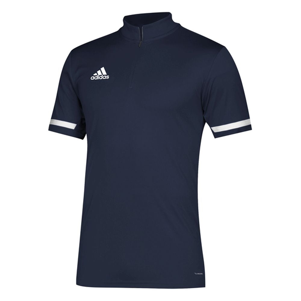 adidas 19 Short Sleeve Quarter-Zip Top - Men's Multi-Sport