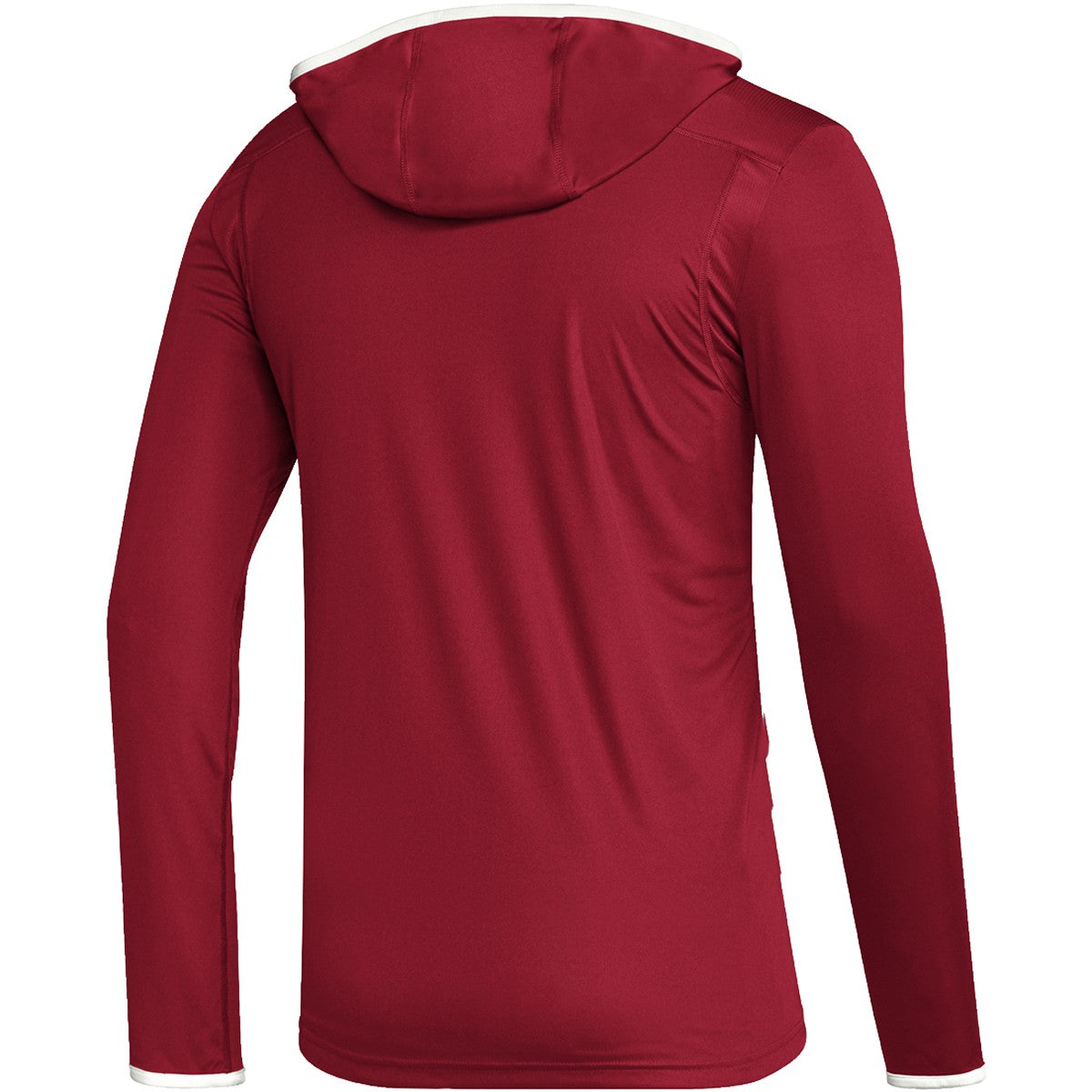 adidas Team Issue Mens Long Sleeve Hooded Tee
