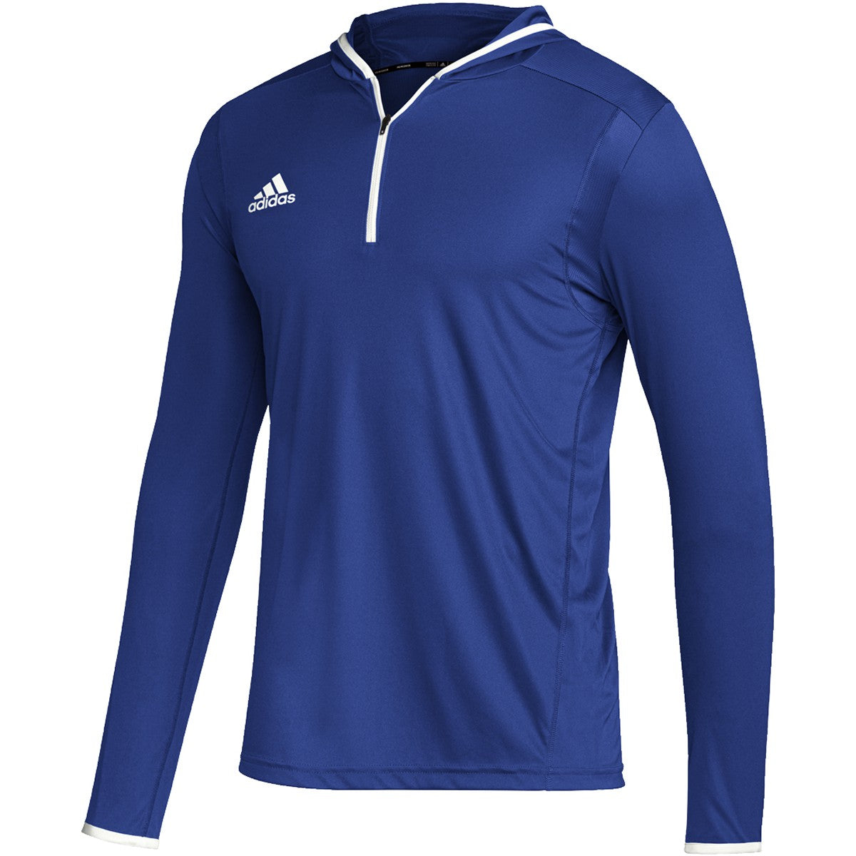 adidas Team Issue Mens Long Sleeve Hooded Tee