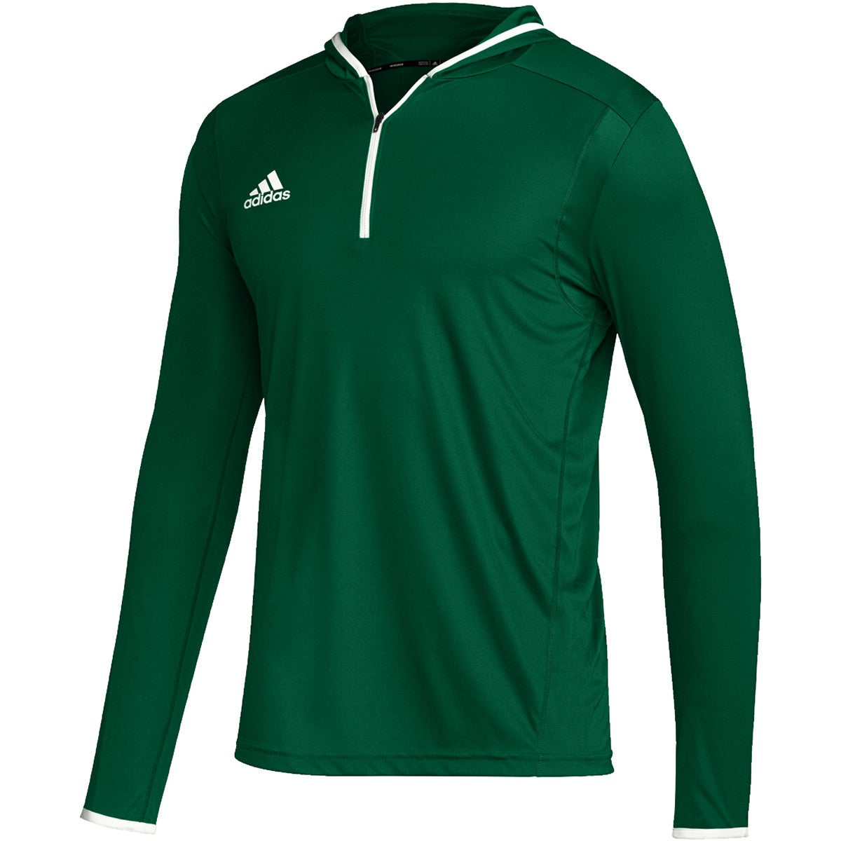 adidas Team Issue Mens Long Sleeve Hooded Tee