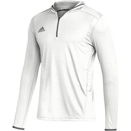 adidas Team Issue Mens Long Sleeve Hooded Tee