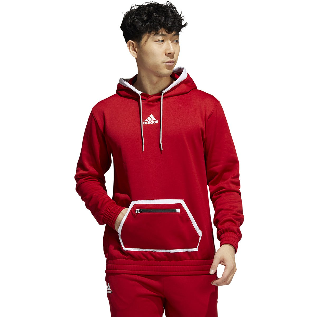 adidas Team Issue Mens Pullover Hoodie