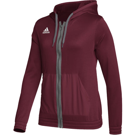 adidas Team Issue Womens Full Zip Hoodie