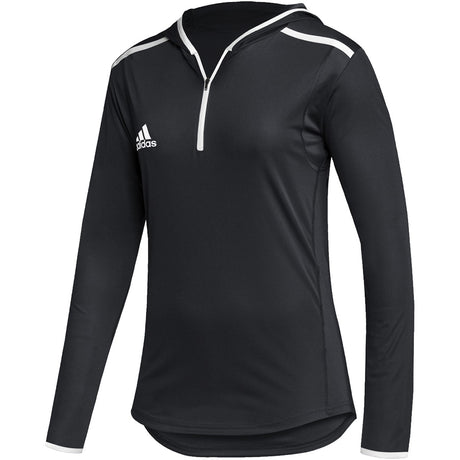 adidas Team Issue Womens Long Sleeve Hooded Tee