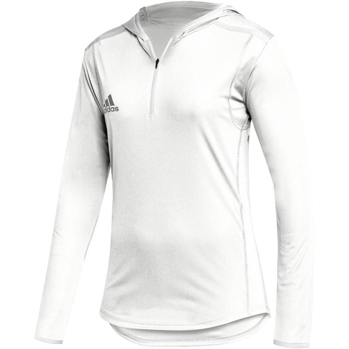 adidas Team Issue Womens Long Sleeve Hooded Tee