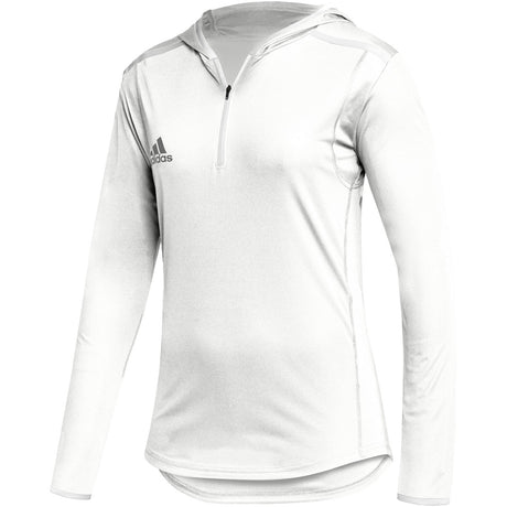 adidas Team Issue Womens Long Sleeve Hooded Tee