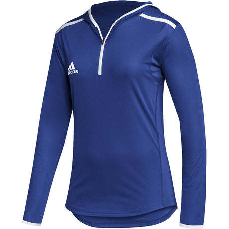 adidas Team Issue Womens Long Sleeve Hooded Tee