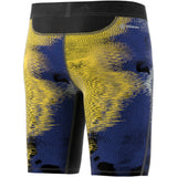 adidas Techfit Allover Print Short Tights - Mens Training