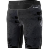 adidas Techfit Allover Print Short Tights - Mens Training