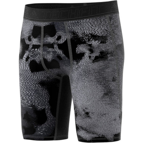 adidas Techfit Allover Print Short Tights - Mens Training